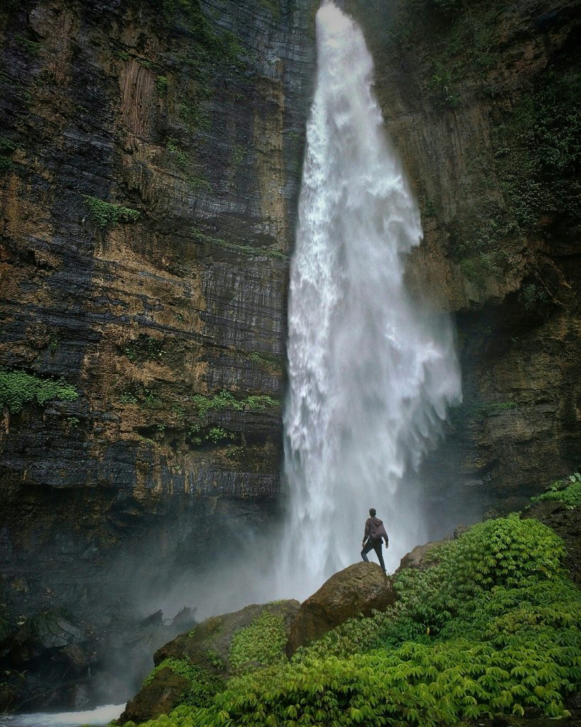 Kapas Biru Waterfall