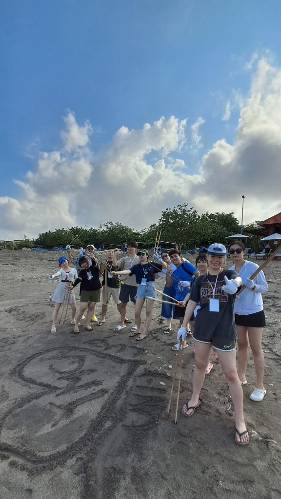Cleaning Beach